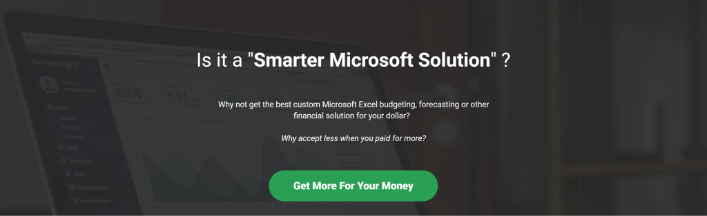 Image of our Smarter Microsoft Solutions banner