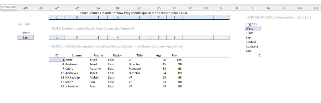 Image of Interactive & Dynamic Excel report