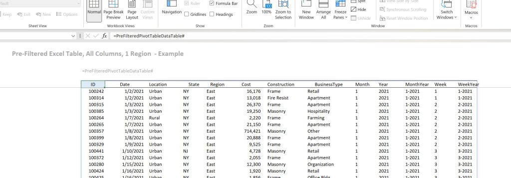 Excel Dynamic Array Functions for Dashboard Reporting