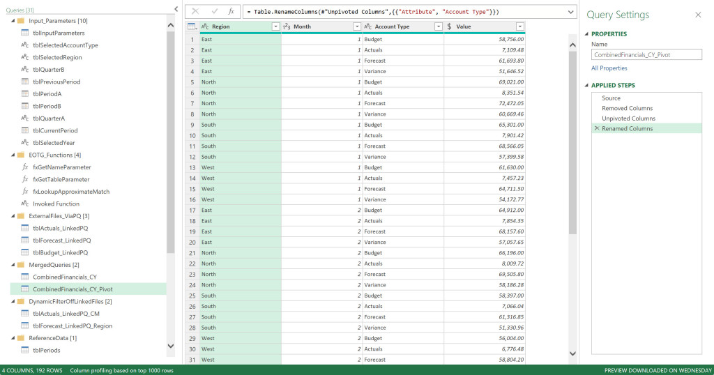 Image of Power Query.