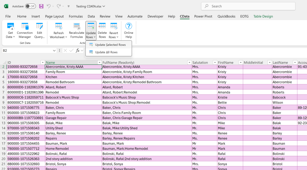 Integrating Microsoft Excel with QuickBooks Blog Post: 